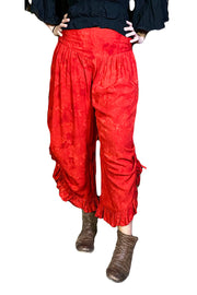 Renaissance pants with pockets red