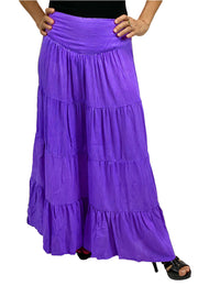 womans Renaissance skirt hoop skirt Purple