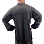 Mens Renaissance Shirt mens pirate shirt back view