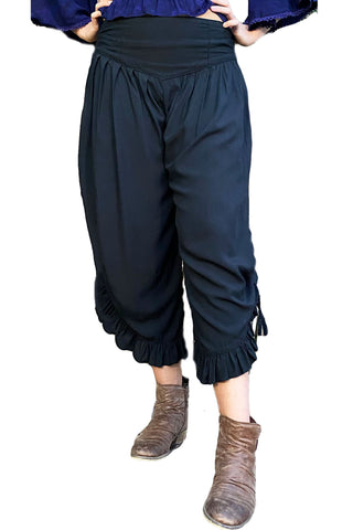 Renaissance pants with pockets black