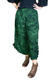 Renaissance pants with pockets Green