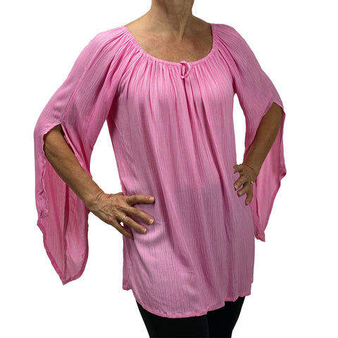 Womans renaissance top renaissance blouse pink