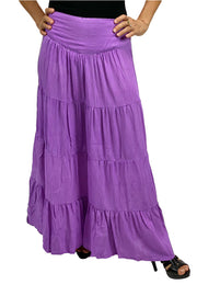 womans renaissance skirt hoop skirt lilac