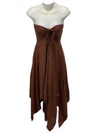 Renaissance Dress Cruisewear beach dress Brown