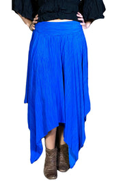 Renaissance skirt Fairy hem skirt Royal Blue