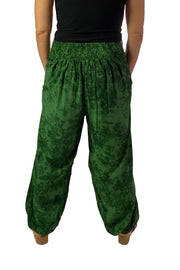 Renaissance Pants Pocket Pirate Pants Green