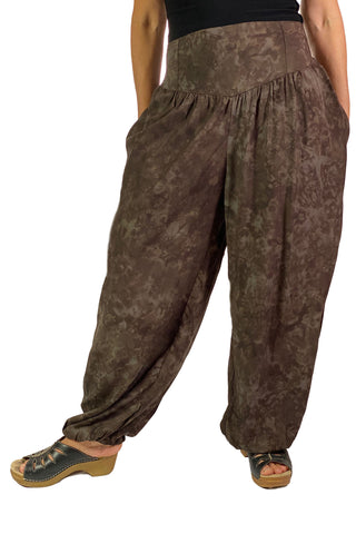 Renaissance Pants Pocket Pirate Pants Brown
