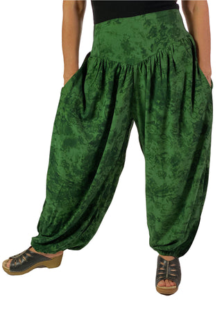 Renaissance Pants Pocket Pirate Pants Green