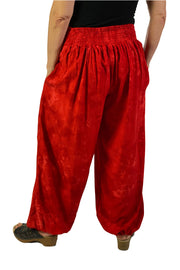 Renaissance Pants Pocket Pirate Pants Red