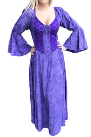 Renaissance Dress Victorian Dress Lilac