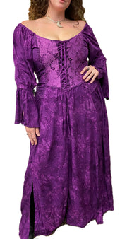 Renaissance Dress Victorian Dress violet