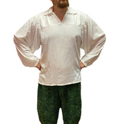 Men's Pirate Shirt White